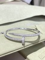 Cartier full diamond nail bracelet