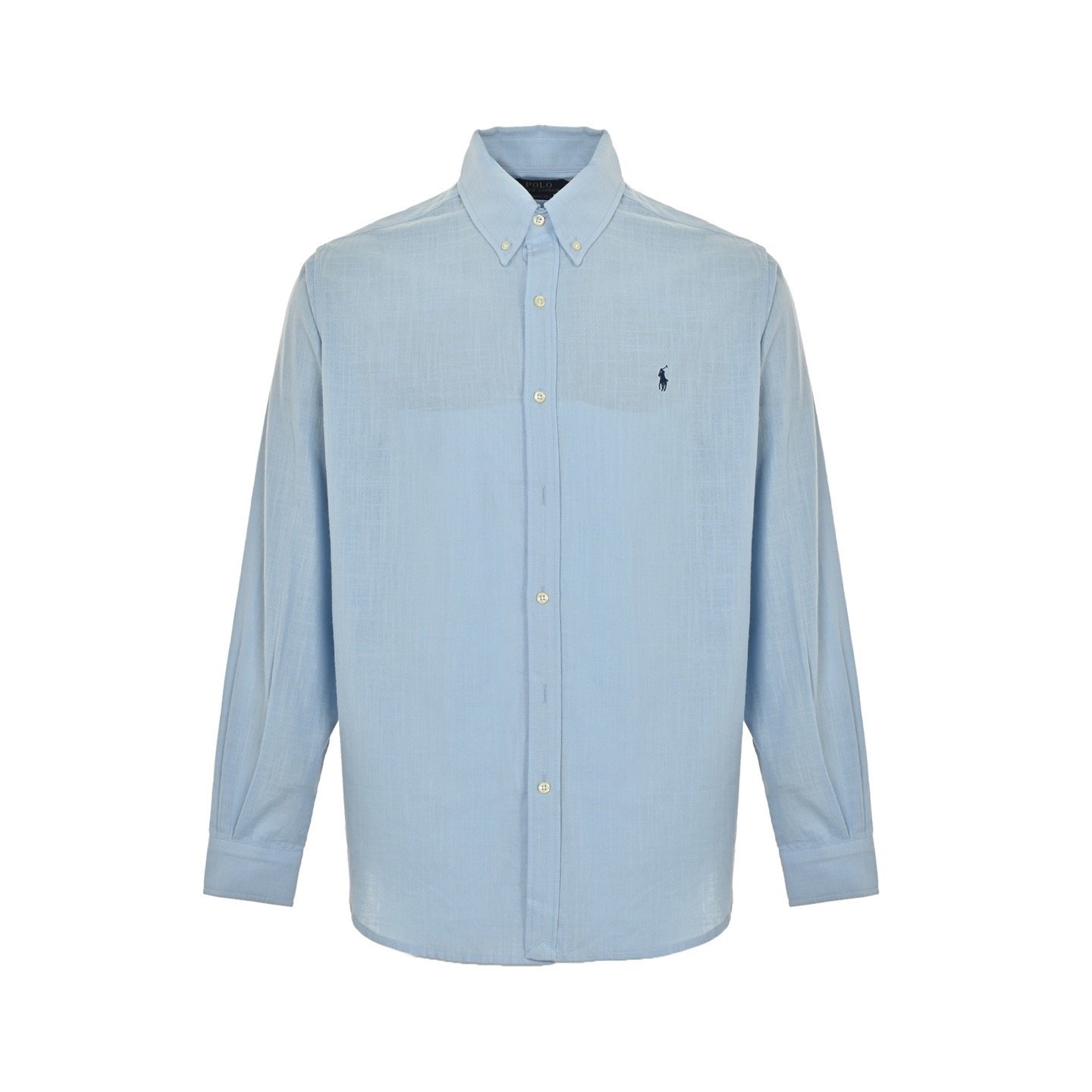 1 Ralph Lauren linen shirt with small logo and horse embroidery - Image 1