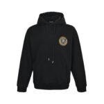 Balenciaga 25Fw Embroidered Hooded Sweatshirt
