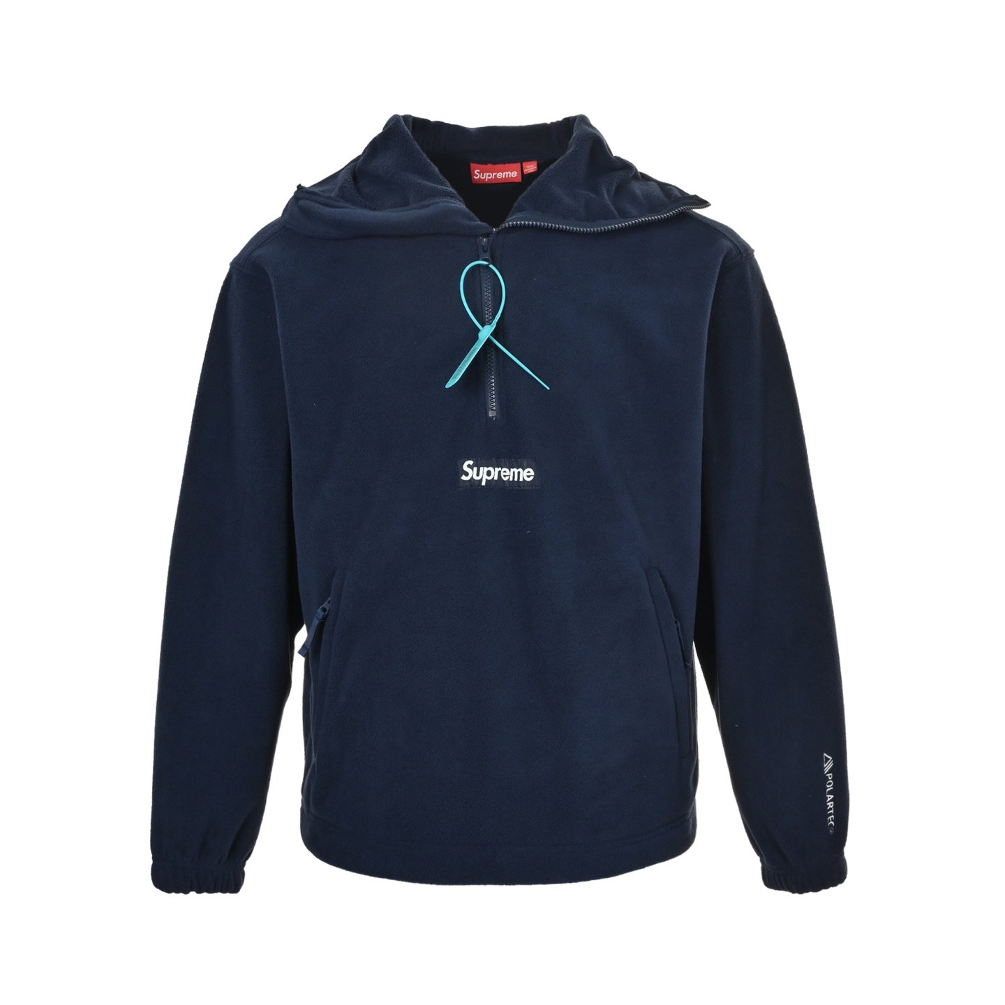 1 Supreme Collaboration Half-Zip Hoodie - Image 1