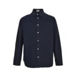 Dior 22ss Classic All-Over Print Denim Shirt Jacket