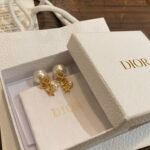 Dior CD pearl earrings - Image 7