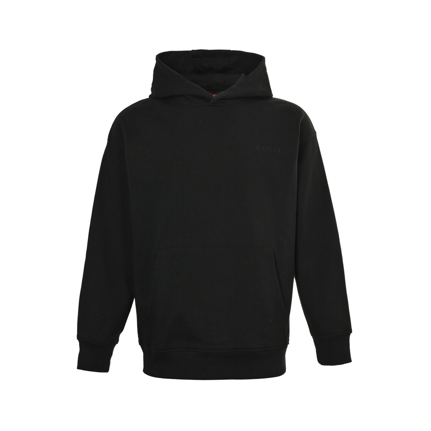 1 Gucci 25Fw Embroidered Logo Hoodie - Image 1