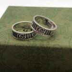 Gucci Vintage Gear Double G Ring - Image 2