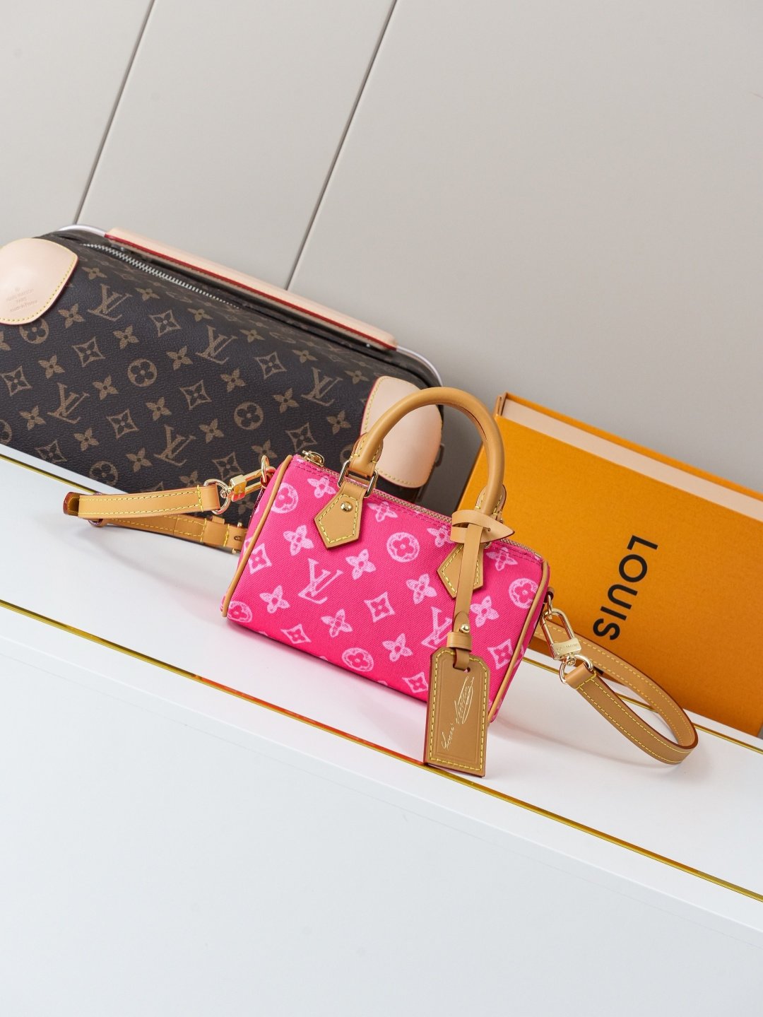 1 The Louis Vuitton Nano Speedy bag epitomizes the Louis Vuitton classic - Image 1