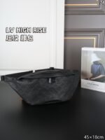 LV HIGH RISE 压纹 腰包