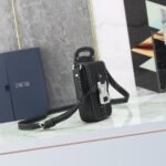 Dior Top Imported Original Embroidery with Imported Cowhide Saddle Handbag - Image 3
