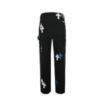 Chrome Hearts Cross Embroidered Washed Jeans - Image 2