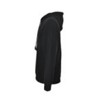 Loewe 24Fw Leather Drawstring Embroidered Logo Hooded Sweatshirt - Image 4