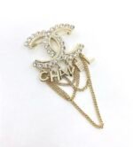Chanel small fragrance letter tassel brooch - Image 3