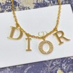 Dior letter necklace - Image 2