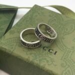 Gucci Vintage Gear Double G Ring - Image 3