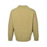 AMI PARIS Tricolor Heart Jacquard Crew Neck Sweater - Image 2