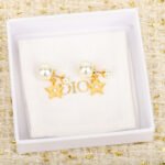 Dior 25 pentagram sized pearl earrings - Image 4