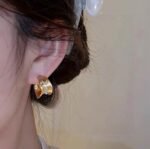 Yves Saint Laurent earrings - Image 4