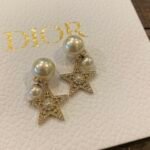 Dior pentagram sized bead earrings - Image 4