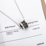 Bulgari BV Little Red Charity Collection Necklace - Image 4