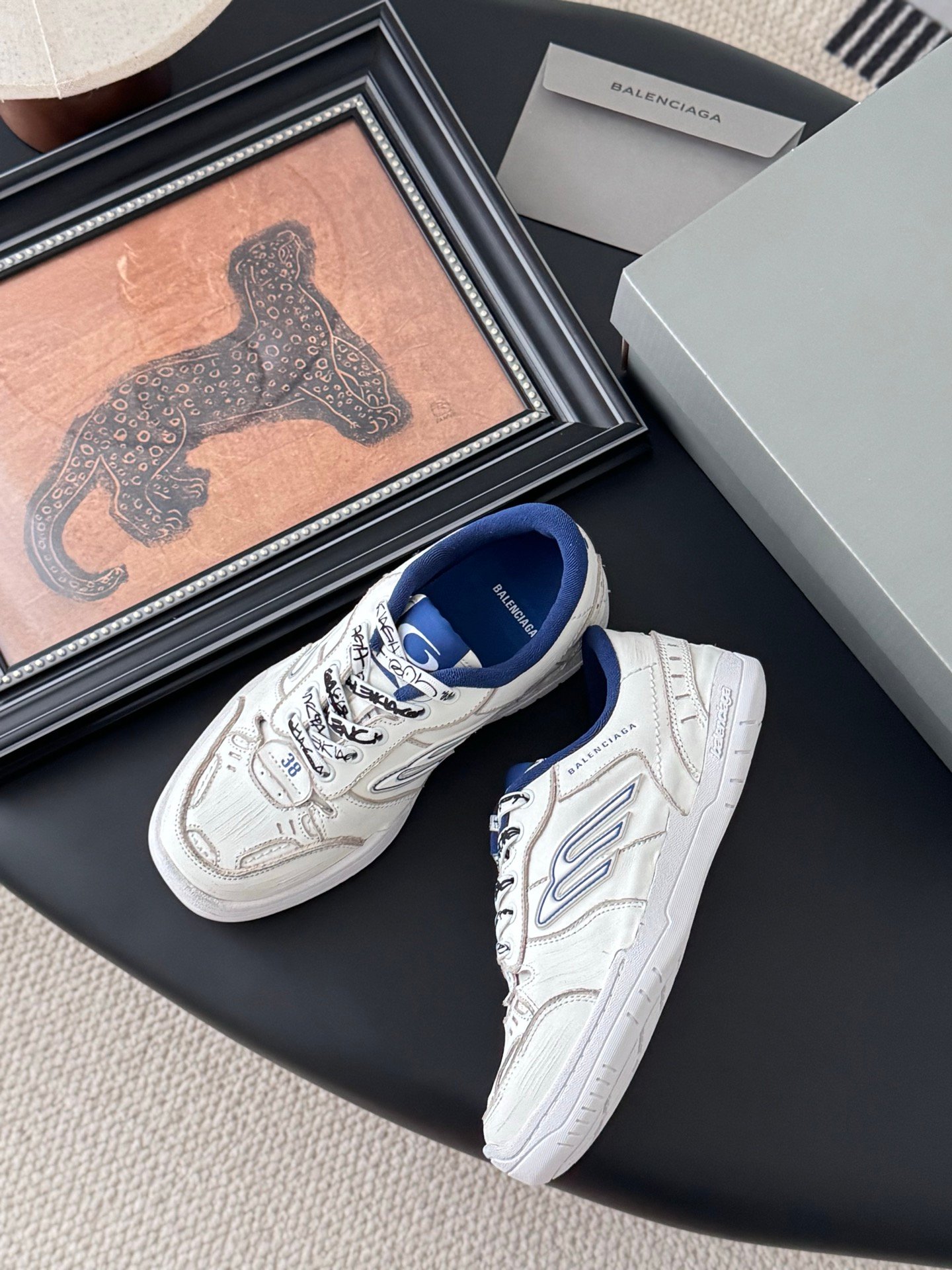 3 Balenciaga Hamptons Sneakers - Image 1
