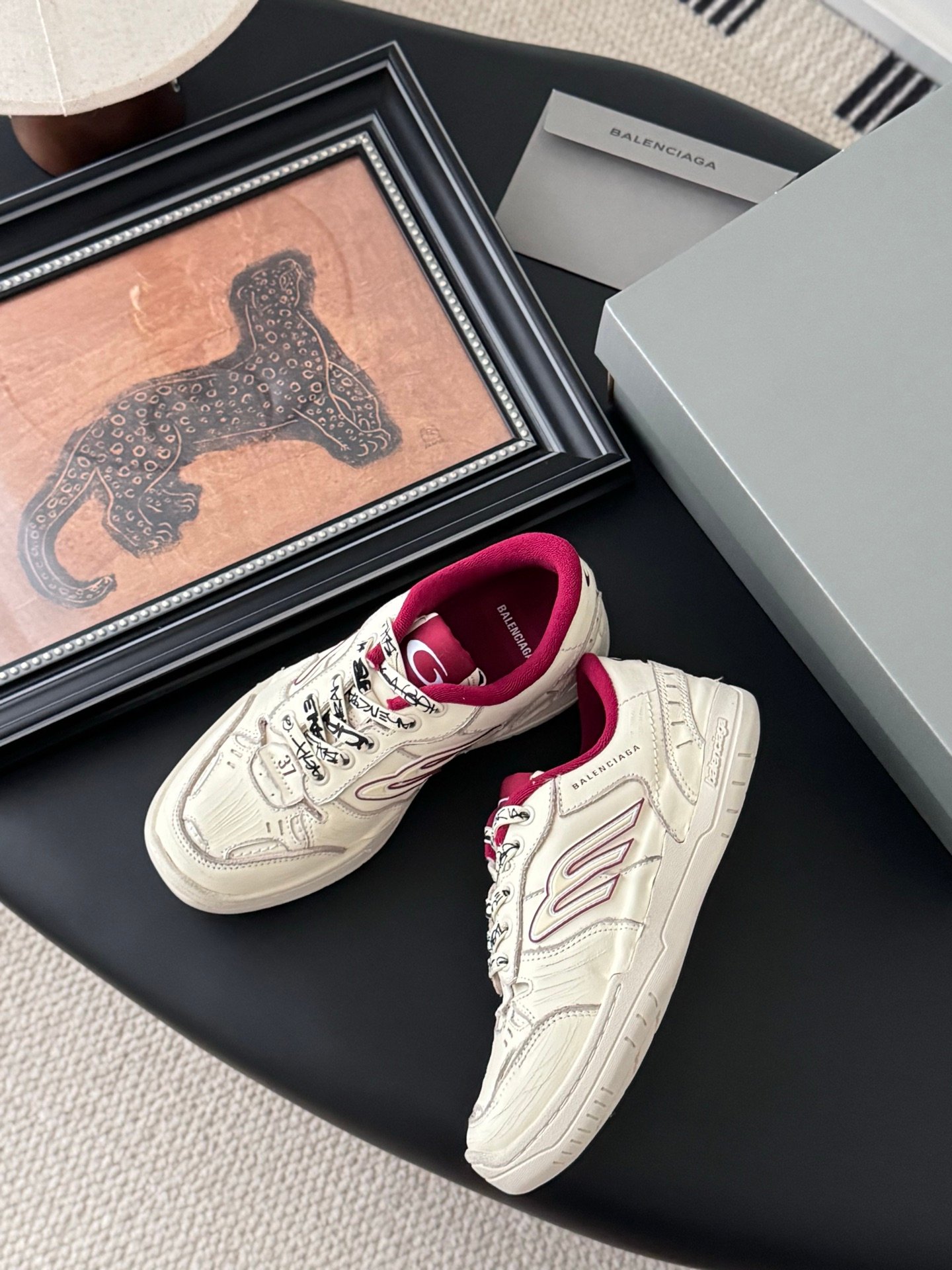 3 Balenciaga Hamptons Sneakers - Image 1