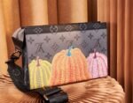 Louis Vuitton Pumpkin Collection Men's Two Piece Set LV x YK GASTON Mini Handbag
