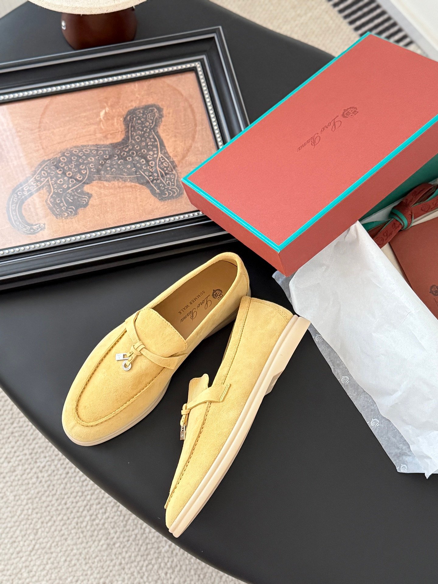 4 Loro Piana Summer Charms Walk Loafers - Image 1