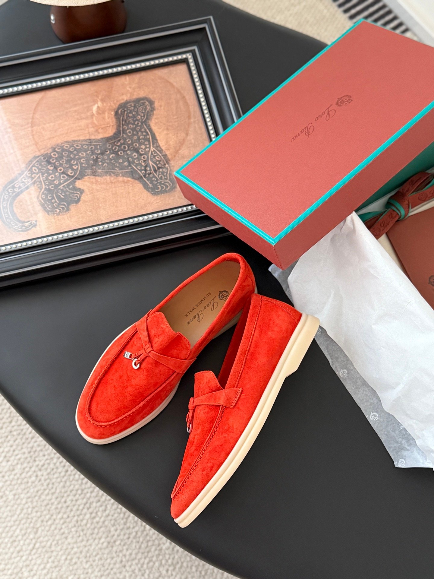 4 Loro Piana Summer Charms Walk Loafers - Image 1