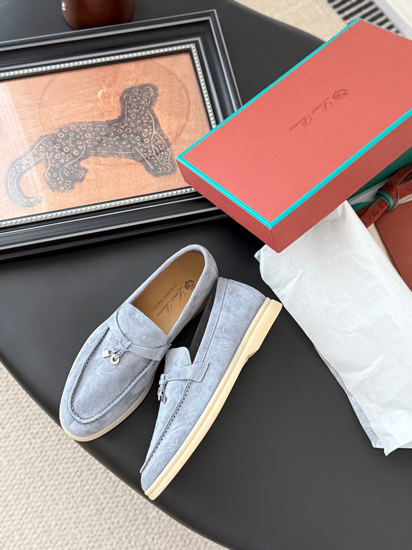 4 Loro Piana Summer Charms Walk Loafers - Image 1