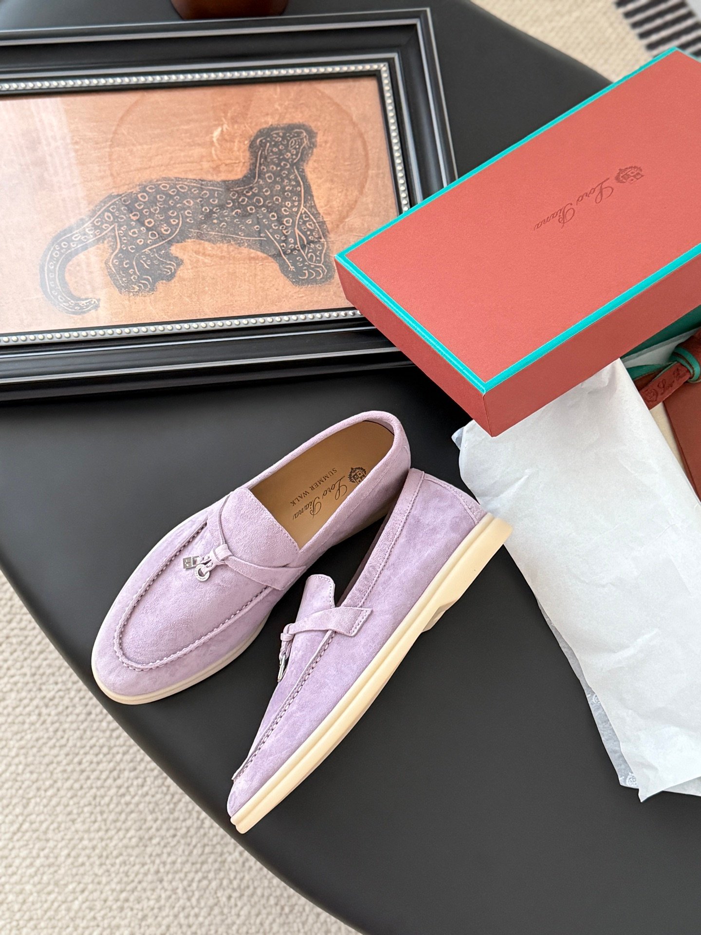 4 Loro Piana Summer Charms Walk Loafers - Image 1