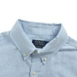 Ralph Lauren linen shirt with small logo and horse embroidery - Image 4