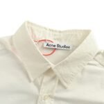 Acne Studios 25Fw Jacquard Logo Shirt - Image 4