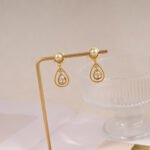 Dior metal earrings - Image 4