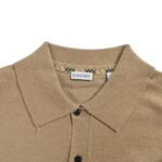 Burberry 25Fw Horse Embroidery Cashmere Polo Sweater - Image 2
