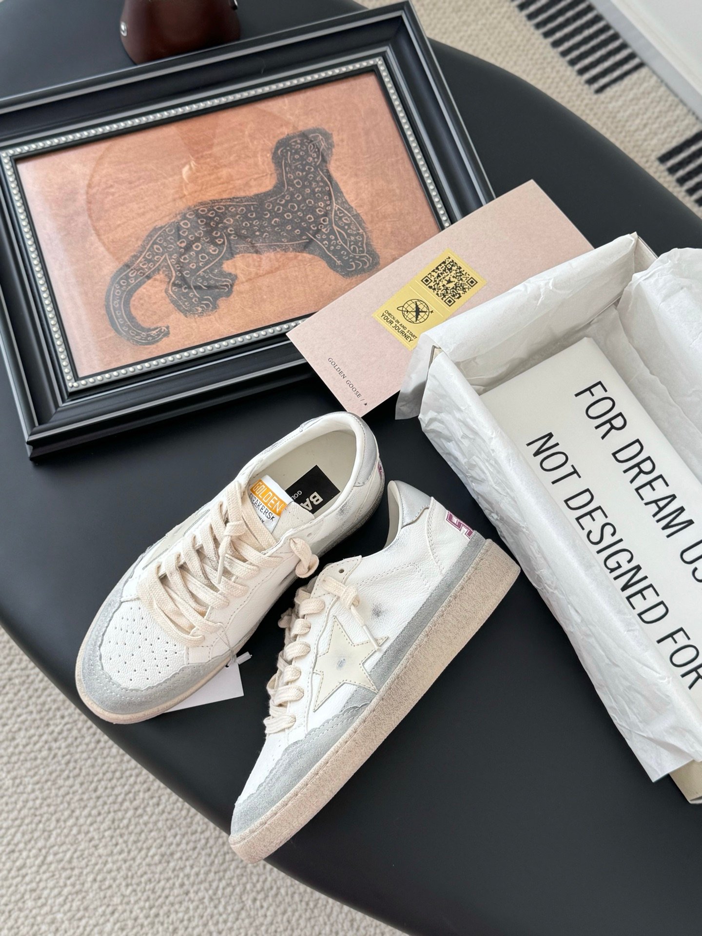 4 GGDB pre-distressed sneakers - Image 1