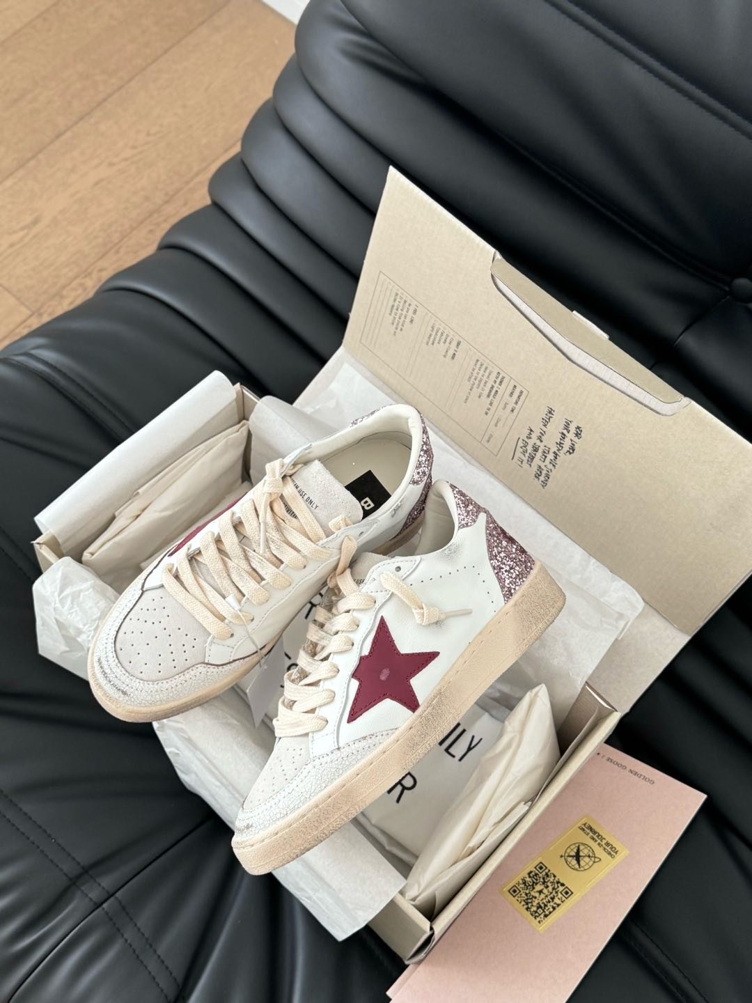 4 GGDB pre-distressed sneakers - Image 1