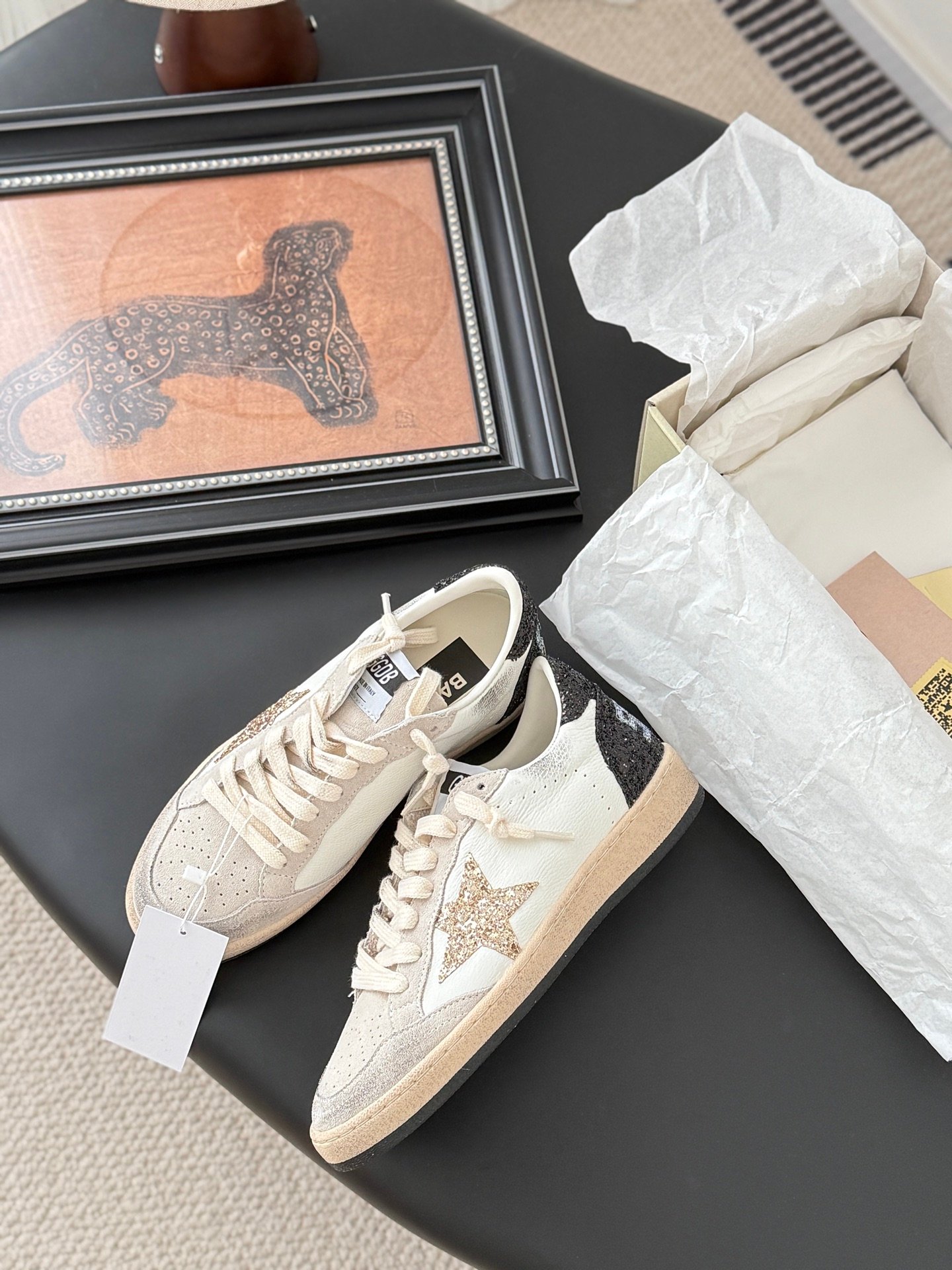 4 GGDB pre-distressed sneakers - Image 1