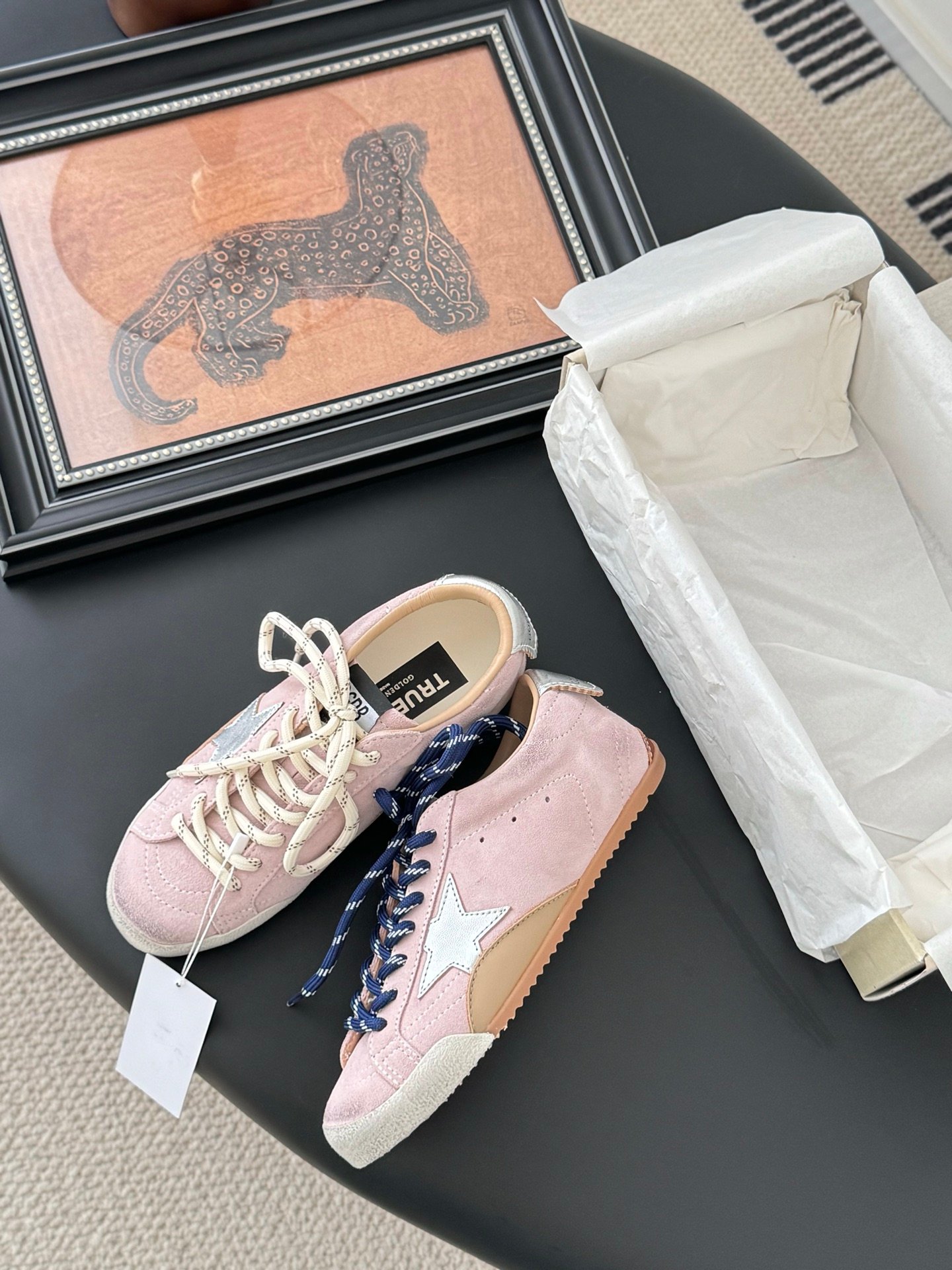 4 GGDB pre-distressed sneakers - Image 1