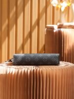 The Poch ette Voyage at Louis Vuitton M81124 Black Flower House - Image 6