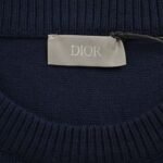 Dior 24Fw 1947 Embroidered Logo Crew Neck Sweater - Image 5