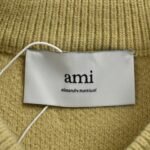 AMI PARIS Tricolor Heart Jacquard Crew Neck Sweater - Image 5