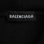 Balenciaga 25Fw Embroidered Hooded Sweatshirt - Image 5
