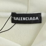 Balenciaga 25Fw Embroidered Hooded Sweatshirt - Image 4