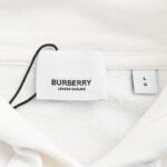 Burberry Classic Letter Print Hoodie - Image 4