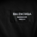 Balenciaga classic long-sleeved shirt with rhinestone logo on the back - Image 5