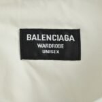 Balenciaga classic long-sleeved shirt with rhinestone logo on the back - Image 5