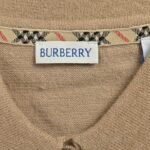 Burberry 25Fw Horse Embroidery Cashmere Polo Sweater - Image 5