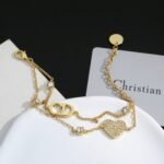 Dior's new light luxury niche temperament double-layer bracelet - Image 3
