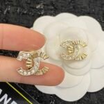 Chanel premium stud earrings - Image 4