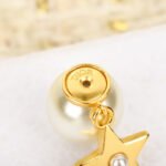 Dior 25 pentagram sized pearl earrings - Image 7