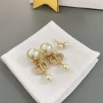 Classic Dior+Swarovski pearl collaboration earrings - Image 7