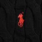 Ralph Lauren Classic Cable Knit Embroidered Logo Crew Neck Sweater - Image 6